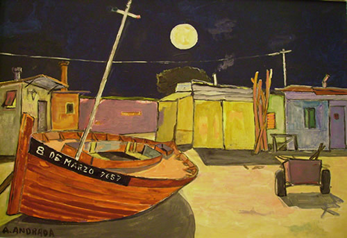 Fondos del Yacht Club Montevideo