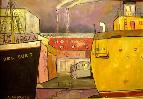Puerto con cabaret